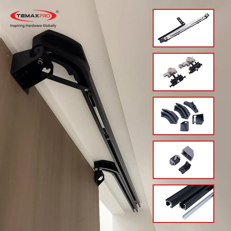 Temax flush mount sliding door System for Wooden Door BS02