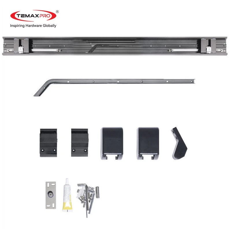 Temax flush to wall sliding door system BS07
