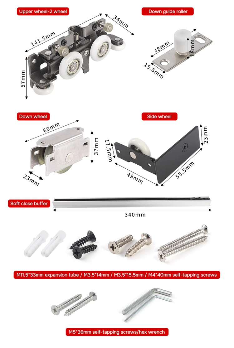 Accessory Screw Dimensions Diagram Accessory Screw Dimensions Diagram