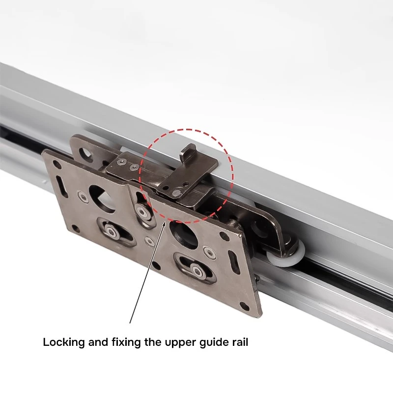 Upper Rail Locking Mechanism Upper Rail Locking Mechanism