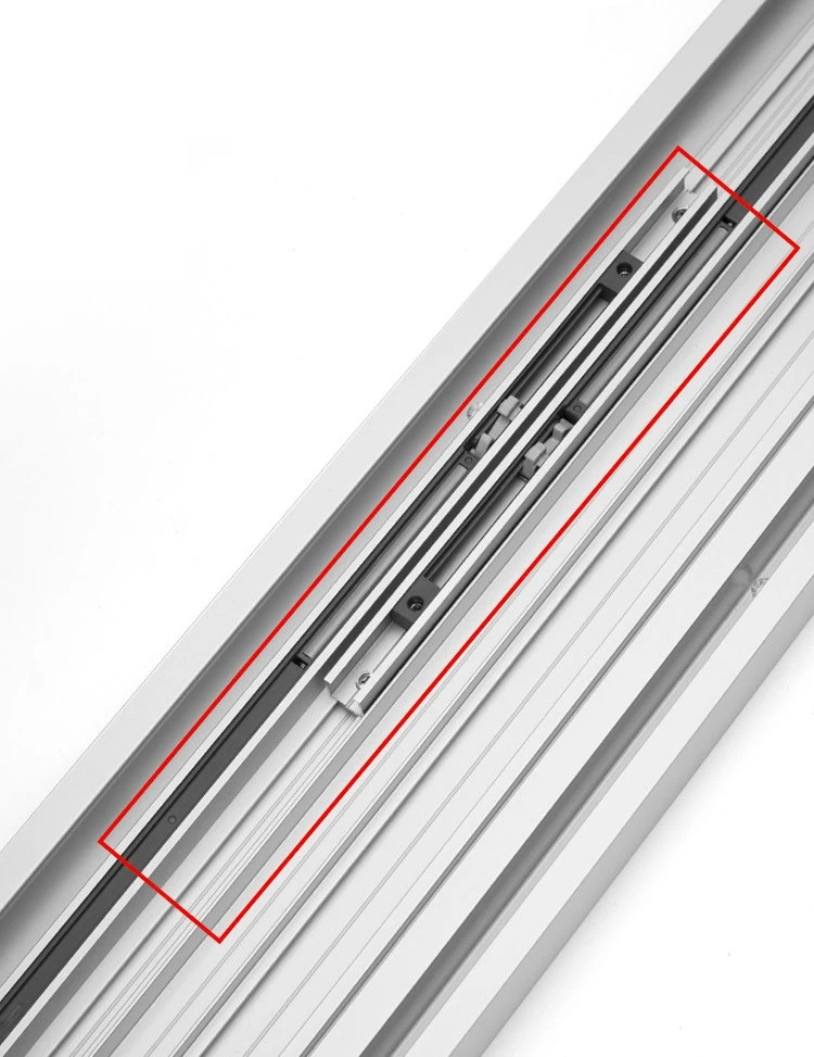 Complete Set of Sliding Track Hardware (Cuttable Aluminum Main Track) Complete Set of Sliding Track Hardware (Cuttable Aluminum Main Track)