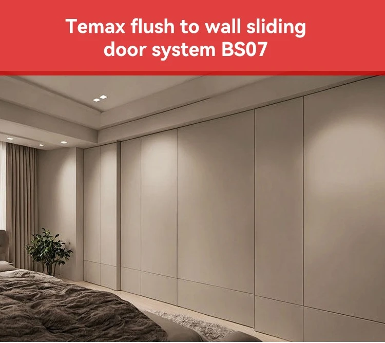 BS07 Flush-to-Wall Sliding Door System Application Render BS07 Flush-to-Wall Sliding Door System Application Render