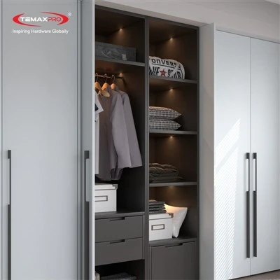 TEMAX Space-Saving Bifold Doors for Small Spaces M73GA