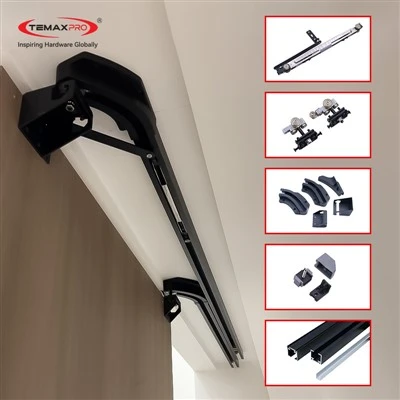 Temax flush mount sliding door System for Wooden Door BS02