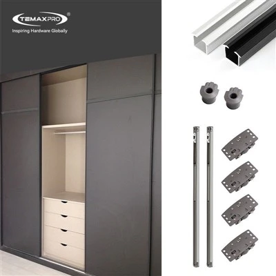 TEMAX Adjustable Sliding Door Rollers System MFL01