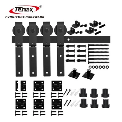 Temax Barn Door Mount Hardware Kit for Sliding Doors GC04