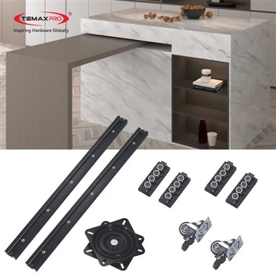 Temax Island with Slide Out Table – 90° Rotating System DB5016T